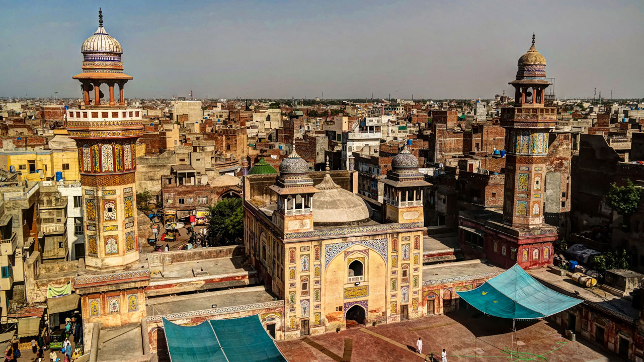 Panoramic view of Lahore, Pakistan