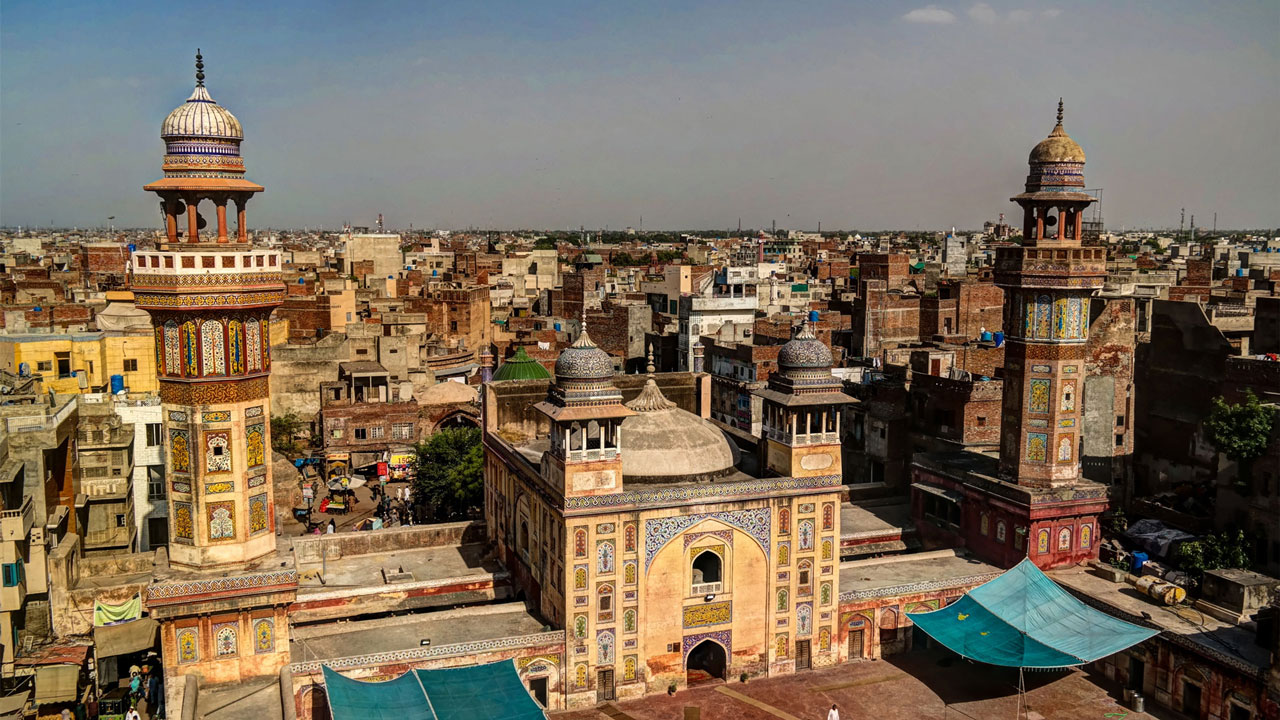 Panoramic view of Lahore, Pakistan